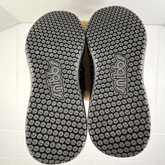 Snibbs Women's Black and Gray Sneakers - Picture 10 of 13